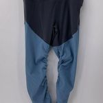 Zyia Active Storm Parallel Luxe Leggings Ruched Two Tone Pull On Yoga Si… Photo 0