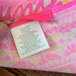 Lilly Pulitzer  be the sunshine pink cotton scarf NWOT Photo 5