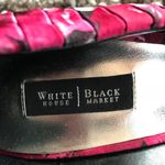 White House | Black Market WHBM Apple peep toe heels SZ 8.5 pink career Photo 2