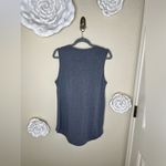 The Rolling Stones NTM:  Red, White & Blue Lips Graphic Gray Muscle Tank Top Sz L Photo 7