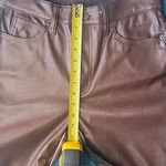 GAP Denim Faux Leather Women's Brown High Photo 7