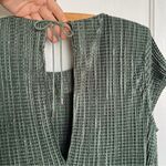 Anthropologie Sabina Musayev •  Textured Renaissance Midi Dress green plisse Photo 11