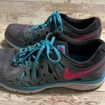 Nike  Running Shoes Women’s Size 9.5 Gray Pink Turquoise Photo 5