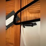 Pretty Little Thing white one shoulder ruffle hem maxi dress - size 4 NWT Photo 4