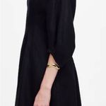 Madewell NWT Splitneck Mini Dress in 100% Linen size 8 Photo 2