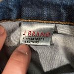 J Brand dark denim Santiago Jean denim shorts w/ bottom cuff and fray 26 Photo 7