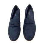st. john's bay Barrow Bright Navy Wedge Penny Loafer Slip On Shoes Sz 9 Photo 1