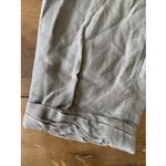 Wilfred Aritzia Cuffed Drawstring Green Linen Blend Casual Pants Vacation 8 Photo 1