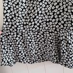 CAbi Black and White Floral Sleeveless Blouse Photo 4