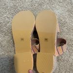 BEA Women's Pink and Yellow Sandals Size 8 Photo 2