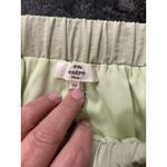 Entro Size Medium Set Women 2 Piece Outfits V Neck Crop Top & Mini Skirt Green Photo 10