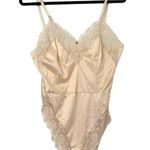 Maidenform Vintage Chantilly Lace Trim Bodysuit Photo 0