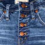 Madewell High Rise Blue Jeans with Distressed Details Photo 2