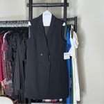 Red Valentino Black Knotted Twill Double Photo 6