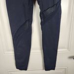 Zyia Active Black Angle 7/8 Grid Perforated High Rise Seamless Leggings Size M Photo 7