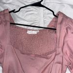 ASTR Angeles Puff Sleeve Cutout Dress Photo 5