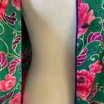 Victoria's Secret Vintage Victoria’s Secret Kimono Style Floral Silk Button Down Nightgown Photo 3