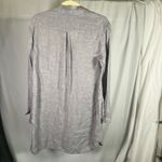 C&C California C & C California Womens 100% Linen Gray Long Sleeve Dress Tunic Size S Coastal Photo 9