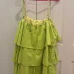 Milk and Honey Green Ruffle Layer Dress  Photo 1