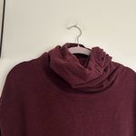 Lululemon  Maroon Funnel Neck Sweater Sweatshirt Size 2 Photo 2