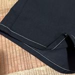 Lisa Says Gah NWT  Black Denim Embroidered Shorts, Size 6 Photo 2