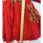 Free People Pretty Pineapple Dress Wide Sleeve Kimono Cover Up Womens Size XS Photo 6