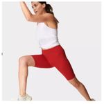 Sweaty Betty Power 9” Inseam Bike Shorts 4-6 Red Photo 3