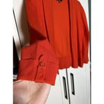 Premise  Studio Women’s Red Open Cardigan Knit Rayon Nylon 3/4 Sleeve‎ Sweater XL Photo 6