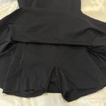 Spanx  Get Moving Square Neck Mini Dress Large Black Athletic Sporty Chic Tennis Photo 9