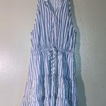Staccato 3/4th Pearl Button Down Flare Dress Size Large Photo 0