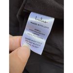 Lulus NWOT  Exceptional Entrance Black Sleeveless Tiered Rosette Midi Dress Small Photo 10