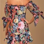 KEEPSAKE The Label Black Hydrangea
Runaway Off The Shoulder Mini
Dress Sz M (6) Pink Photo 2