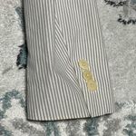 Uniqlo S Gray Striped Women's Tailored Blazer Suit Jacket Business Casual Formal Photo 8