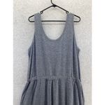 Venus  Women's Jumpsuit Sleeveless Pants Size 1X Heather Gray Drawstring Pockets Photo 7