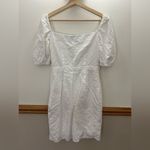 & Other Stories Anthropologie Paris Atlier & Other Stories White Puff Sleeve Dress Size 6 Photo 4