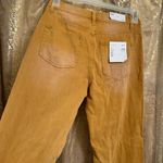 Vervet Leslie Distressed Golden Mustard 90s Vintage Flare Jeans Size 26 Photo 7