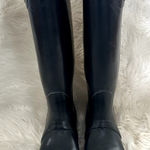 Hunter Original Tall Rubber Rain Boots Sz 7 Photo 0