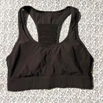Fabletics  Black Medium Impact‎ Racerback Sports Bra Workout Gym Activewear Photo 0