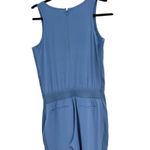 Athleta  Brooklyn Jumpsuit Sleeveless Stretch Cottage Blue‎ Size 2 Photo 9