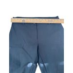 Brooks Brothers  Black Flat Front Stretch Ankle Pants Womens Size M Photo 4
