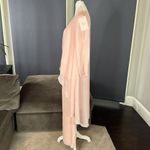 Pink Chiffon 3 Piece Formal Pant Suit Set Mother of the Bride Size 26W **READ Photo 15