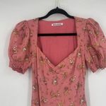Reformation Luciana Dress Rosato Floral CottageCore Midi Corset Dress Size 0 Photo 3