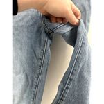 Madewell  Button Fly Mom Jean Light Wash Distressed Size 23 Photo 4