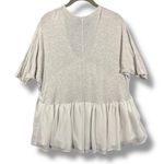 Sunday in Brooklyn  Chiffon and Knit Top Photo 8