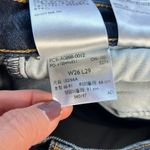 Levi's Levi’s Dark Wash 70’s High Slim Straight Jeans Photo 5