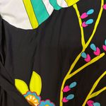 Trina Turk  Floral RARE Swim Vacation Coastal Resortwear Beach Outdoor Coverup M Photo 1