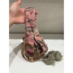 Maison Alma Paraiso Rose Bucket Handbag with Removable Strap Pink Photo 6