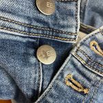 Evereve  Ever Denim Jean Utility Exposed Button Fly Stretch Shorts womens 30 Photo 12
