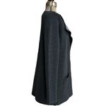 Catherine Malandrino  Woolen blend button-down long knit cardigan 2 front pockets Photo 2