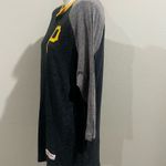 Mitchell & Ness  gray P 3/4  sleeve shirt Photo 5